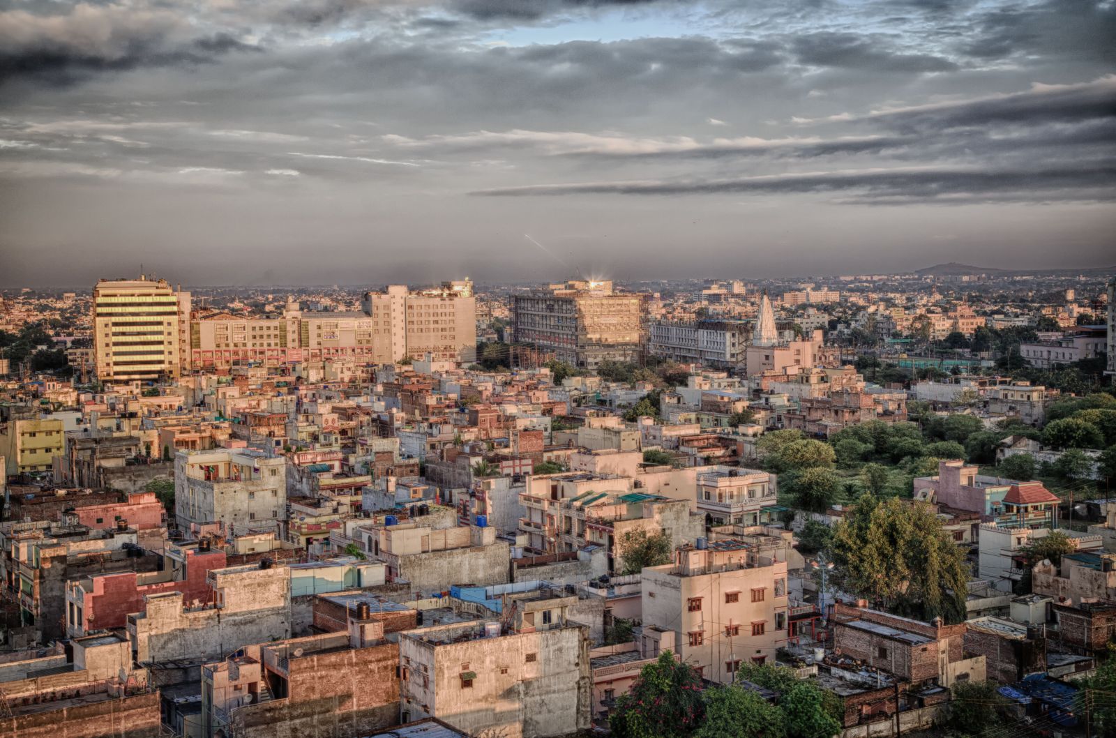Indore skyline