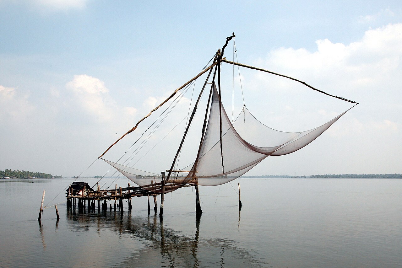Chinese fishing nets, Kochi